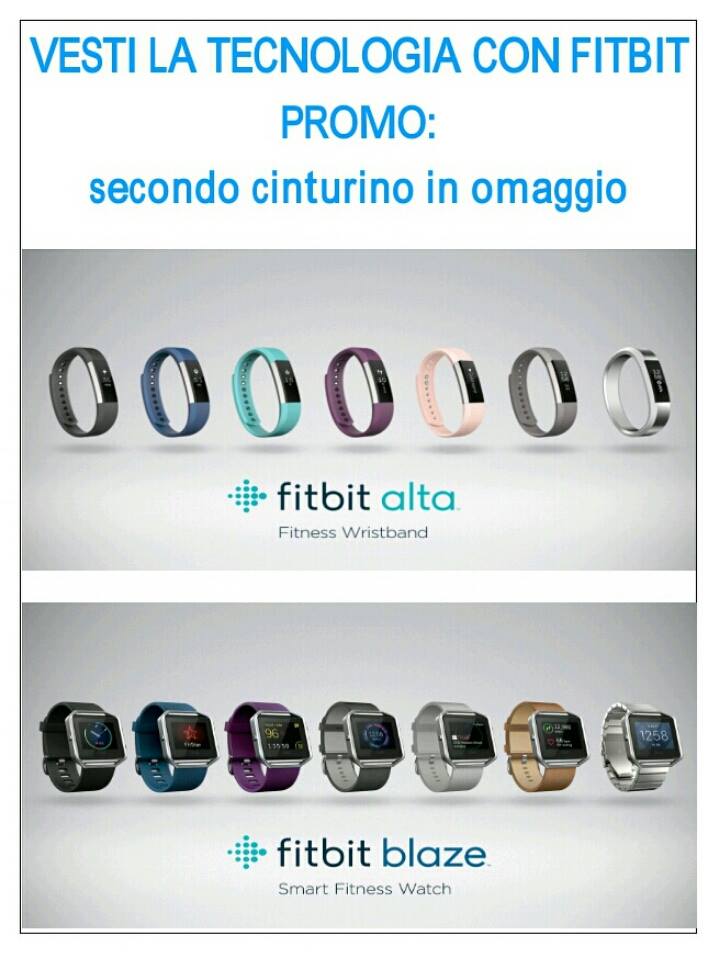 Fitbit, secondo cinturino omaggio